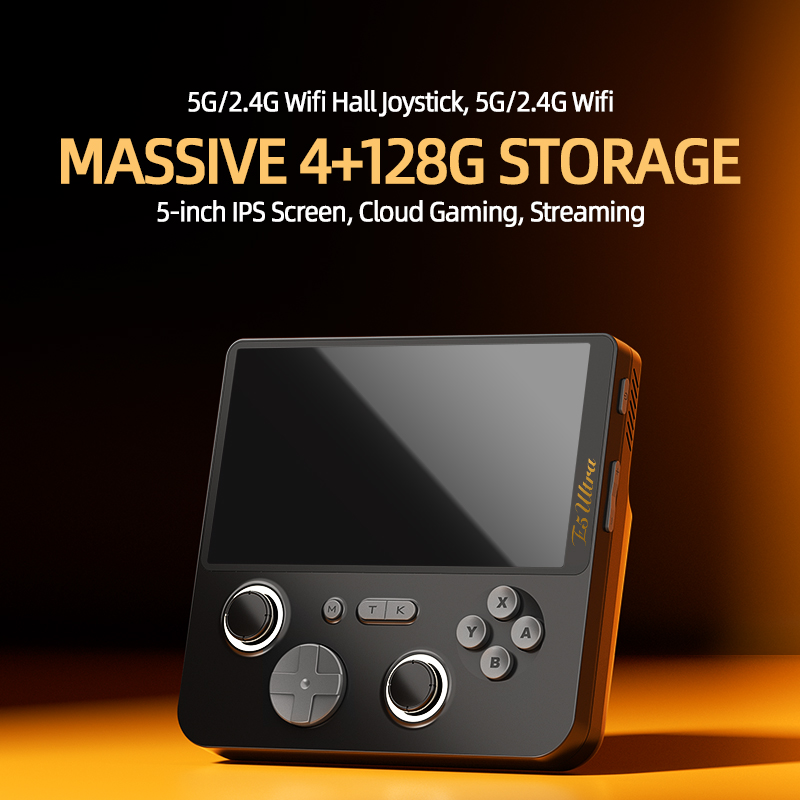 GAMEMT E5 Ultra 4+128GB 5.0-In - Retro Gaming N64 ulasan dan harga