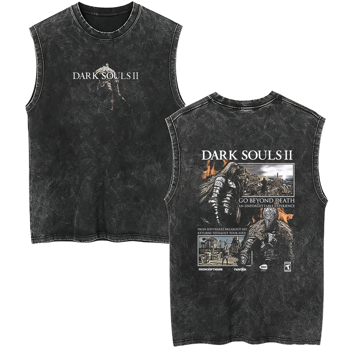 Washed Vintage Game Dark Souls - Retro Gaming T Shirt ulasan dan harga