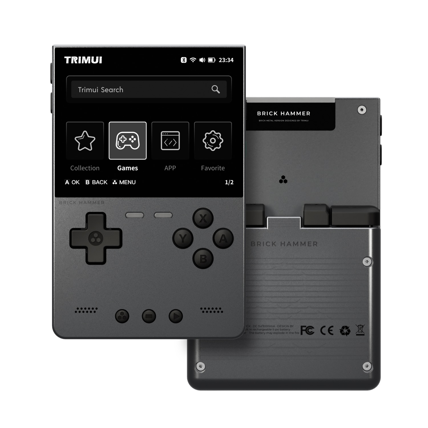 TRIMUI BRICK HAMMER Retro Hand - Retro Gaming Kiosk ulasan dan harga