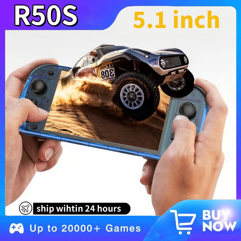 5.1inch New R50S Retro Handhel - Retro Gaming Kiosk ulasan dan harga