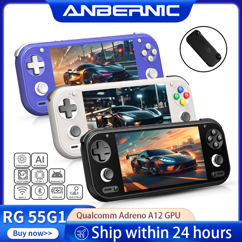 Anbernic RG 55G1 Retro Handhel - Retro Gaming Kiosk ulasan dan harga