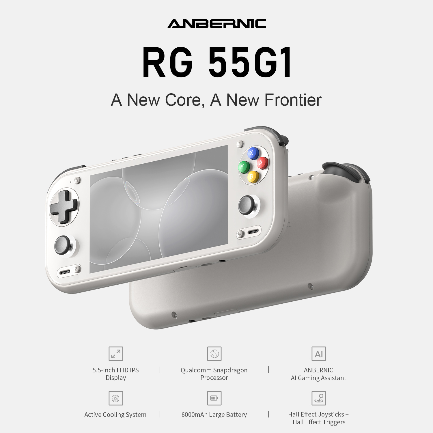 Anbernic RG 55G1 Retro Handhel - Retro Gaming Kiosk ulasan dan harga