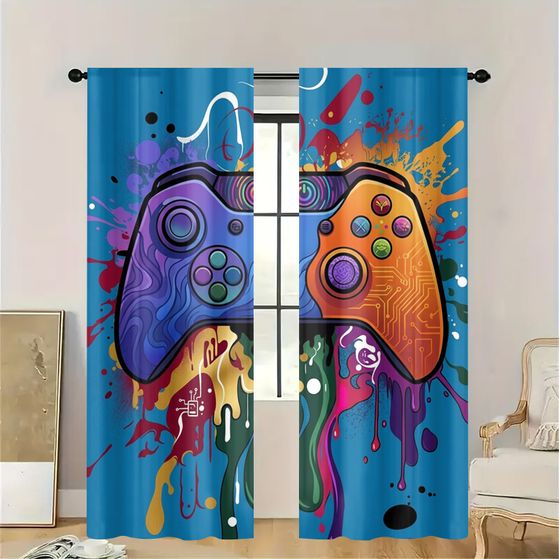 Retro Gaming Curtain Video Gam - Retro Gaming Youtube ulasan dan harga