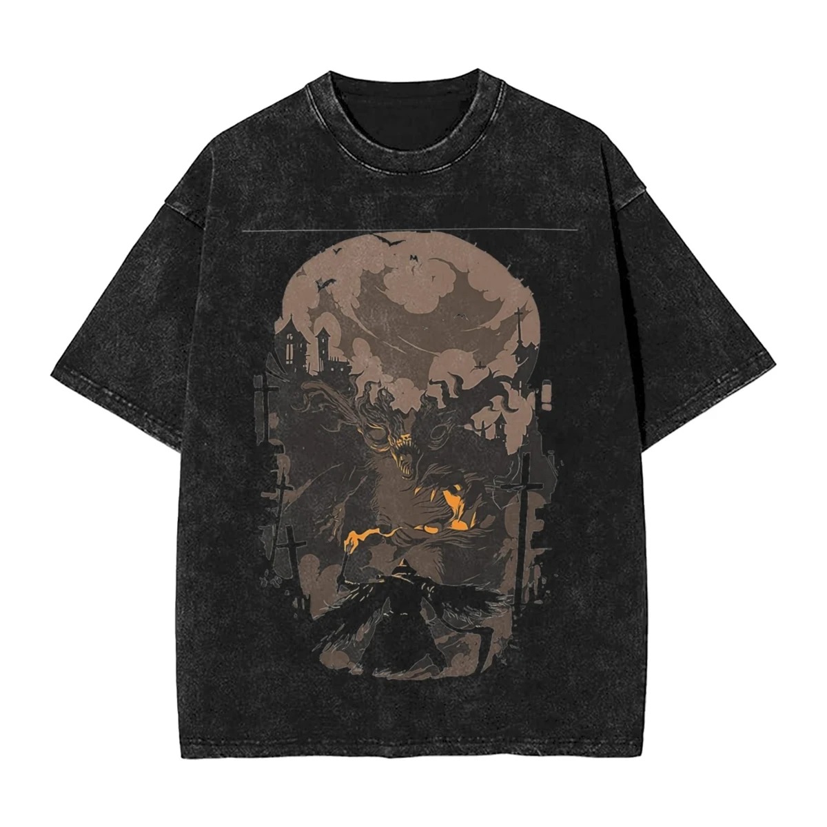 Hot Sale Cthulhu Mythos Theme  - Retro Gaming T Shirt ulasan dan harga